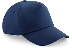 HiFEN® Unisex Kids 5 Panel Pre-Curved Plain Adjustable Baseball Cap Outdoor Summer Sun Hat