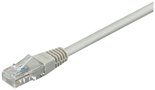 Goobay CAT6 UTP Netzwerkkabel (2x RJ45, 0,25m) grau