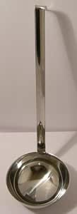 Mestolo Da Zuppa Fackelmann Mode – Acciaio Inossidabile – 33x9x4,5 Cm – Con Anello Per Appendere – Lavabile In Lavastoviglie