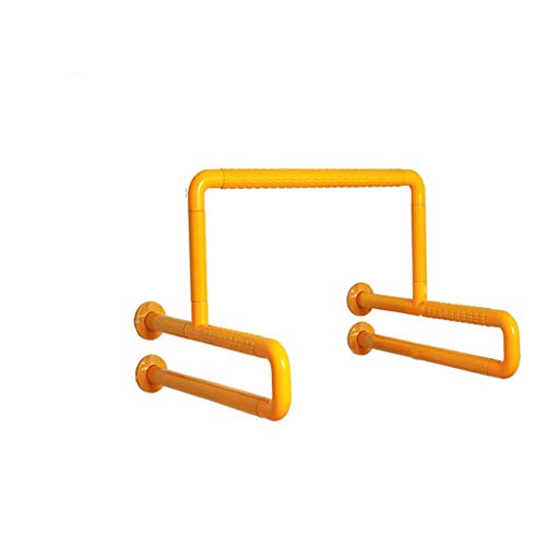 Preisvergleich Produktbild Tcbz Stärkung des barrierefreien Handlaufs Urinal Behinderte Toilette Waschbecken Toilette rutschfeste Toilette Waschbecken Handlauf (Farbe: Gelb),Gelb