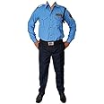 REGALIA Men's Security Guard Uniform (Shirt & Trouser/Pant) with Complete Accessories Set & Labels, EACH