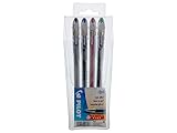 Paquete de 4 unidades Pilot G-1 - Pack de bolígrafos (tinta de gel, punta fina), color rojo, verde, negro y azul