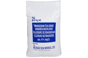 HIMALAYAN SALT STORE 25KG Bag | Magnesium Flakes - Magnesium Chloride | Bath & Foot Soak | Natural Dead Sea Salt