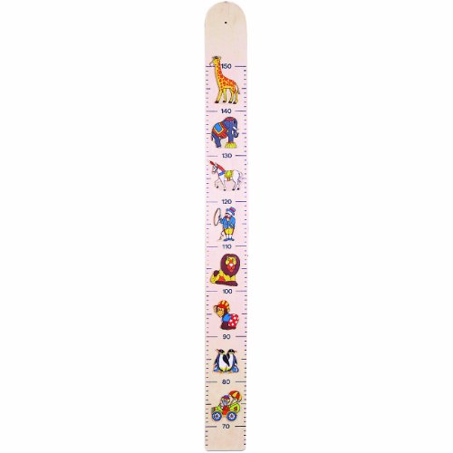 Bino Wooden Height Chart Circus
