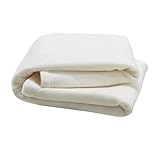 Lollipop Lane Luxury Spotted Fleece Blanket (120 x 150 cm, Cream)