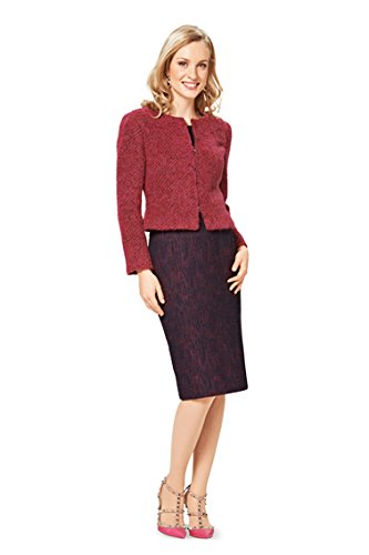 Burda Damen Schnittmuster 6705 von Gemeinsam Dame weiß - 2