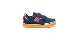  Kelme Trueno Kids V, Zapatillas de fútbol Sala para Niños, (Azul Y Rojo 909), 29 EU