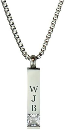Personalised Quantum Crystal Urn Pendant Memorial Ash Cremation Jewellery