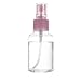 Drillpro Colorful Refillable Essential Oil Perfume Bottles Empty Plastic Perfume Atomizer Spray Bottle Shampoo Container 50 ML For Travel Handbag Pink
