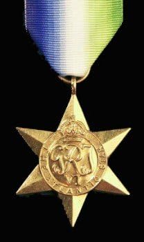 Great Britain British WW2 British Atlantic Star War Medal