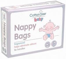 400 Disposable Fragrance Nappy Bags 2 Packs of 200