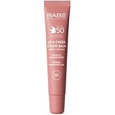 Laboratorios Bab&eacute; - LIP &amp; CHEEK SPF 50 PINK - Photoprotective Balm in Tone