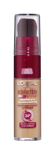 L'Oréal Paris Indefectible 24h Pinsel Make-Up, 300 Amber