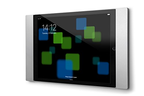 smart things s13 s sDock Fix Pro (iPad Wandhalterung und Ladestation für permanente Installationen für Apple iPad Pro 12,9 Zoll) silber