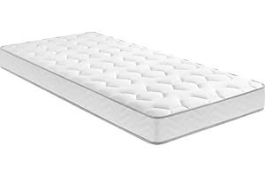 WEB2O Matelas Enfant 80 x 160 cm Blanc
