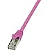 Produktbild LogiLink CP2069S CAT6 F/UTP Patch Kabel EconLine AWG26 pink 3,00m