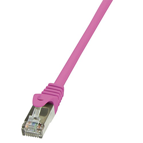 Preisvergleich Produktbild LogiLink CP2069S CAT6 F / UTP Patch Kabel EconLine AWG26 pink 3,00m