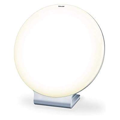 Beurer Tl50uk Compact Led Sad Lamp | Helps Combat Seasonal Affective Disorder | 10,000 Lux | Table-top Daylight Lamp | Slim Design | Uv-free Led Light Therapy | Medical Ce