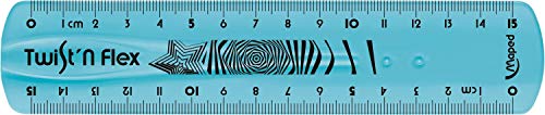 Maped 279110Regla Twist Flexible de 15 cm