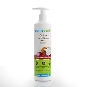 Mamaearth Onion Conditioner for Hair Growth & Hair Fall Control with Coconut Oil 250ml