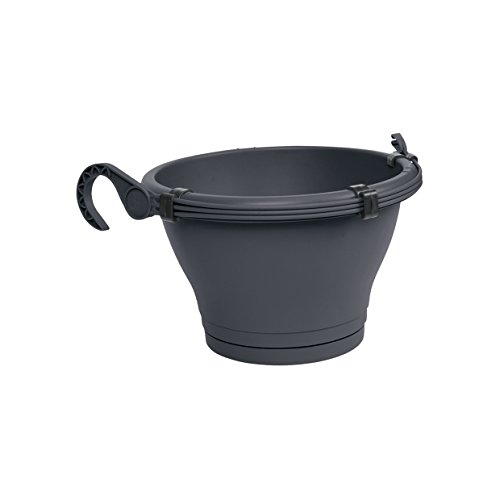 elho Corsica Hängeampel 30cm – Anthrazit - 6