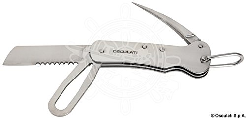 OSCULATI Couteau démanilleur INOX 100 mm