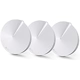 TP-Link Deco M5 Whole Home Mesh Wi-Fi System, Antivirus Security Protection, Parental Controls, Upto 4,500 sq ft Coverage, Works with IFTTT, Router and Wi-Fi Extender Replacement - Pack of 3