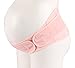 WangsAura®Women's Maternity Pregnancy Support Belt / Brace - Back, Abdomen, Belly Band, Nude (Pink)