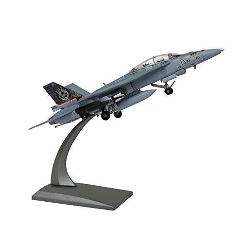 Lose Fun Park 1: 100 Modelo de avión Militar America F/A-18B Canadian Air Force Aleación Fundida a Presión Modelo de avión de Combate