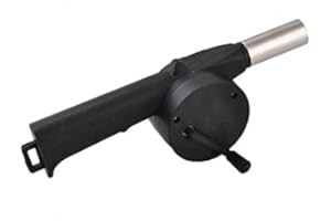 ISO TRADE Grillföhn Grillgebläse Grillanzünder Handgebläse Grillventilator Blasebalg 1066