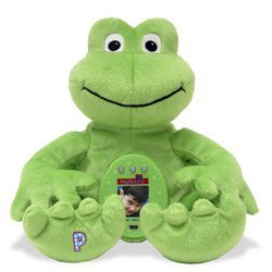 Preisvergleich Produktbild Plüch-Pinguin mit integr. digitalem Bilderrahmen