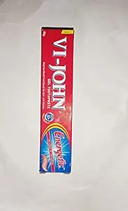 Vi-john Energrtic RED gel toothpaste 80gm ( PACK OF 6)