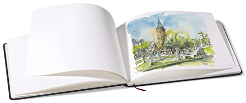 Aquarellbuch, Landschaftsformat 200 g/m², 30 Blatt/60 Seiten, A4 - 2