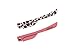 Lilibeth of New York Brow Shaper Set of 2 Pink (Leopard Print Collection) Hygienic, Portable, Pain Free Hair Removal and Dermaplaning Tool. Suitable for all hair and skin types.