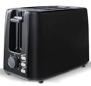 Achanchi Electric Bread it 2 Slice Pop-up Toaster Useful for bread, bagels, English muffins, waffles and Other Variety (Black, 1pc) (1 Year Warranty)