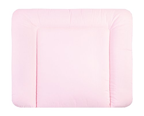 Preisvergleich Produktbild Julius Zöllner Wickelauflage mit beschichteter Oberfläche, Gr. 75x85 cm, uni rosa