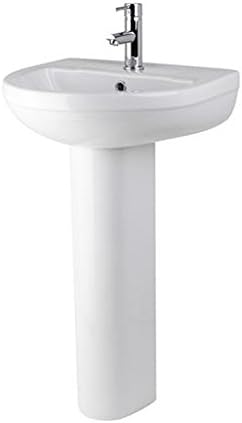 JL Bathrooms Harmony 1th Basin & Pedestal