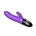 HLJ 7 Frequenz Vibration Heizung Massagestab USB Lademassager Stille Wasserdichte Erwachsene Spielzeug (Color : Purple)