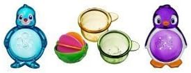 Toy Game Munchkin Lazy Boys Bathtub Toys w/ 2 Floating Friends, 2 Scoop, Strain Cups And 1 Spinner Ball Kid Child Play