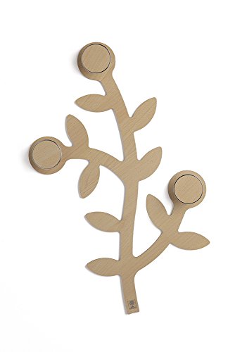 Foppapedretti Appendialbero Perchero de Pared, Natural