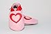 Soft leather baby shoes hearts