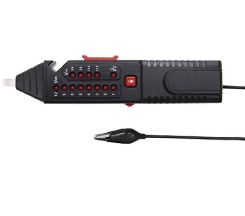 Preisvergleich Produktbild BGS 63521 Spannungsprüfer mit Durchgangstester, 1-24 Volt