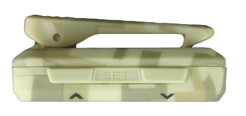 Gymboss miniMAX Intervalltimer und Stoppuhr CAMOUFLAGE / HELLBRAUN SOFTBESCHICHTUNG - 3