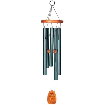 WOODSTOCK CHIMES Encore Collection, Chimes Of Pluto, 27 In. Black Wind Chime DCKK27 - The Home Depot
