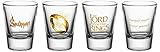 Herr der Ringe Gläserset Der Eine Ring Shot Glasses 4tlg in Geschenkbox 4cl