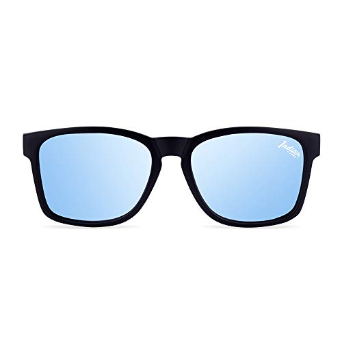 Preisvergleich Produktbild THE INDIAN FACE Unisex-Erwachsene Sonnenbrille Free Spirit Black Schwarz, 55