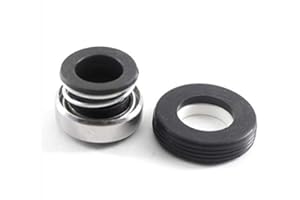 NOLOGO NO LOGO NJ-Spring, 1pc Joint mécanique Pompe Modèle 301 Pompe à Eau Joint mécanique 301-8/12/14/16/17/18/20/25/35 en céramique à Soufflet mécanique Bague d'étanchéité (Taille : 301 16)