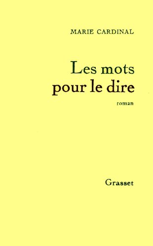 couverture de : Mots pour le dire, les