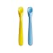 Spuni First Stage Soft Spoons - 2 Pack (Bubbly Blue & Lucky Lemon)