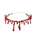 Produktbild 2 x Symbol Frauen Halskette Halloween Party Decor Dress Blood Choker Halsketten